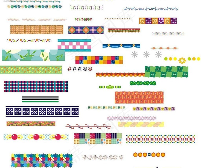卡通边框图片cdr矢量模版下载