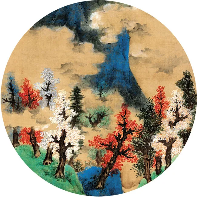 中式山水装饰画国画