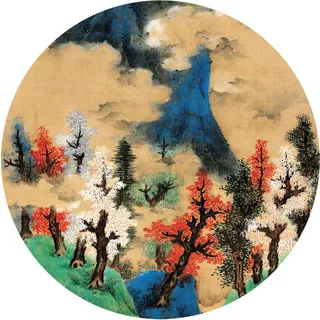 中式山水装饰画国画