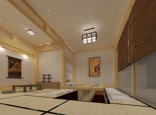 和式餐厅包厢图片