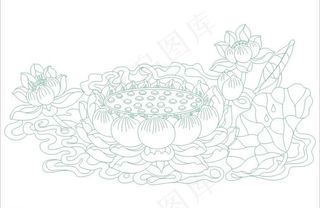 莲花座 荷花 观音图片