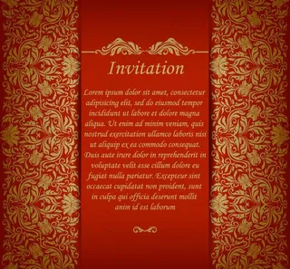 欧式花纹背景图片