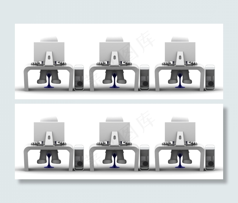 在工作场所的计算机专家小组