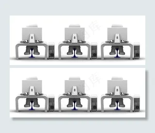 在工作场所的计算机专家小组