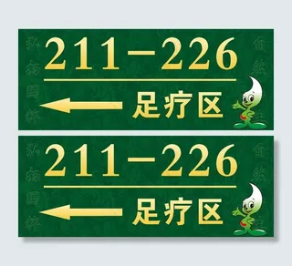 高档指示牌图片