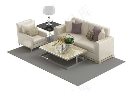3d沙发模型素材