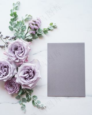 简约小清新文艺风插花静物摆拍背景