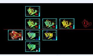 某酒店地下室车位设计图下载