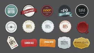 标签瓶贴PSD设计素材瓶身贴