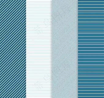 4款细条纹背景矢量素材 4款细条纹背景矢量素材