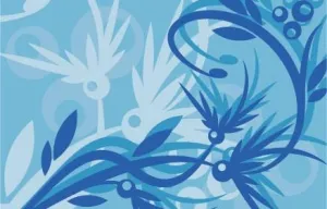 精美时尚植物花纹背景矢量素材013