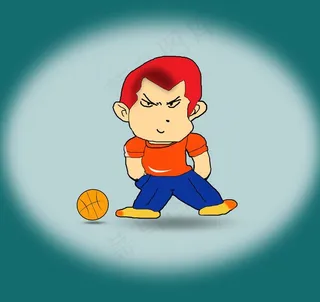 樱木花道卡通图图片