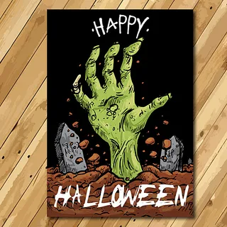 万圣节海报图片