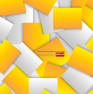 多彩卡纸背景设计矢量素材-1