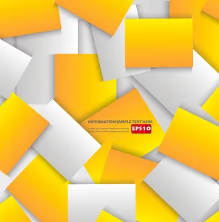 多彩卡纸背景设计矢量素材-1