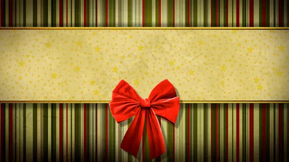 圣诞节礼物背景高清循环素材
