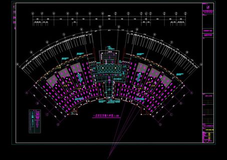 一层西区吊顶图