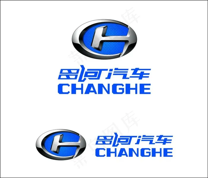 昌河汽车标志LOGOai矢量模版下载