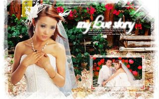 婚庆相册模板图片