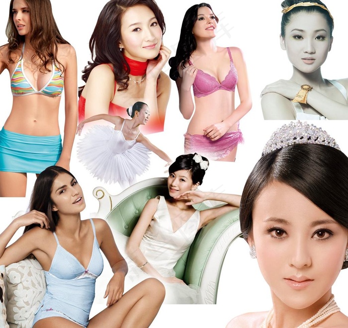 美女高精度图库图片