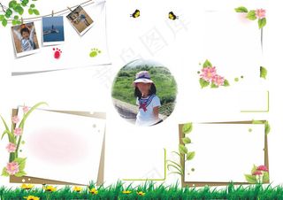 简洁旅游手抄小报