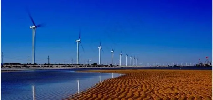 海边的风机图片 海边的风机图片