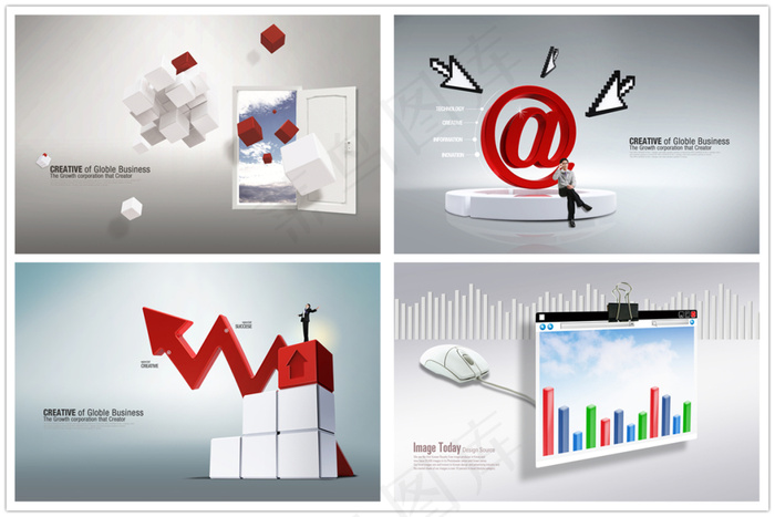 商务科技psd素材