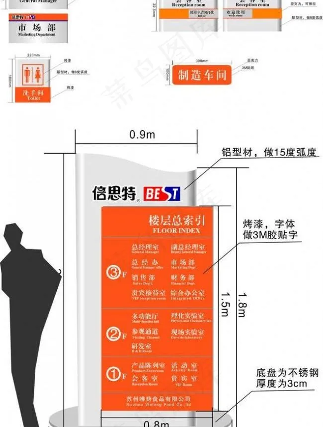 倍思特食品广告标识系图片cdr矢量模版下载