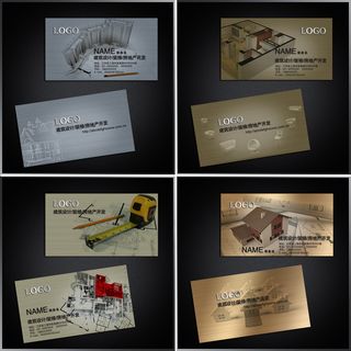 建筑装修名片装潢名片建材名片工程名...