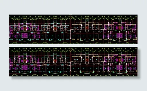 5栋住宅楼2 6层平面