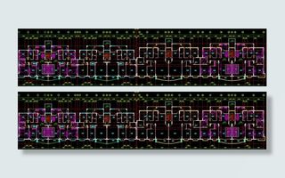 5栋住宅楼2 6层平面