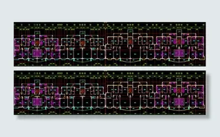5栋住宅楼2 6层平面