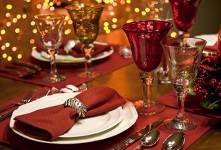 圣诞餐桌图片素材下载