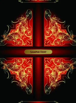 精美欧式壁纸矢量素材图片