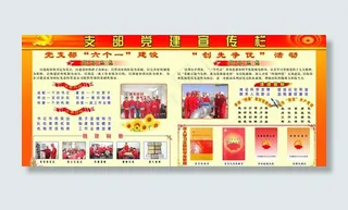 中国石油党建宣传栏图片