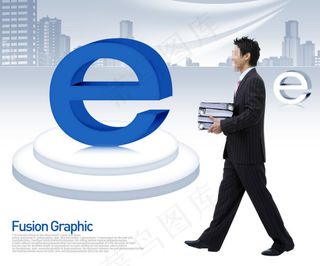 商务科技psd设计模板下载