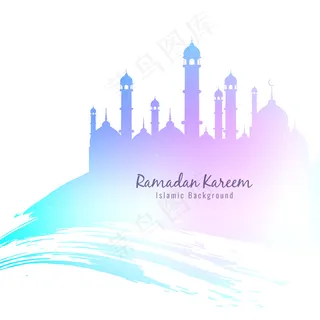 紫色背景矢量图