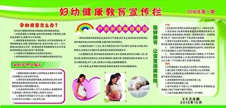 妇幼健康教育宣传栏