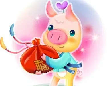 2007最新韩国新春情侣猪矢量图1...ai矢量模版下载