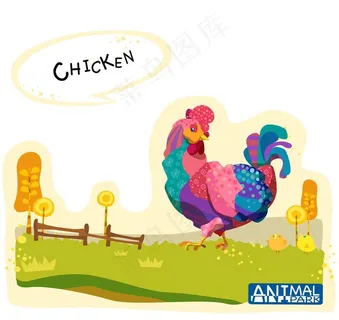 卡通鸡图片 卡通鸡图片