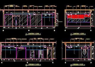 三层眼科候诊立面图(一)-门诊、急...