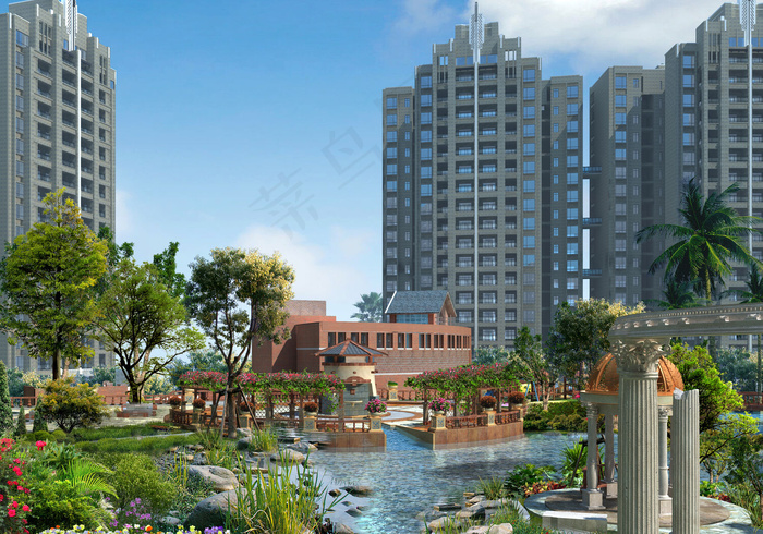 地产建筑素材图片