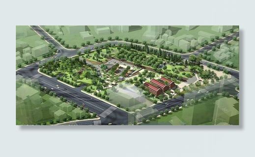 城市外景效果图图片