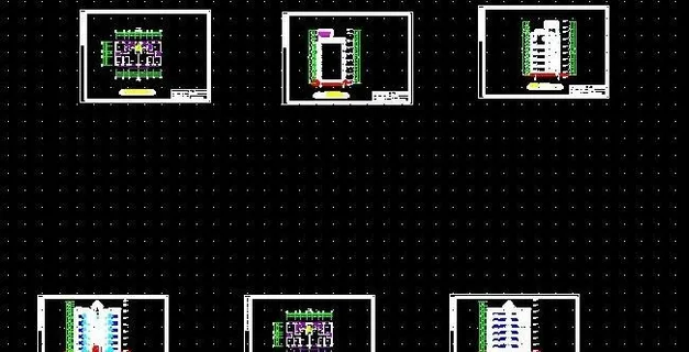 遂宁绿林住宅框架结构设计图