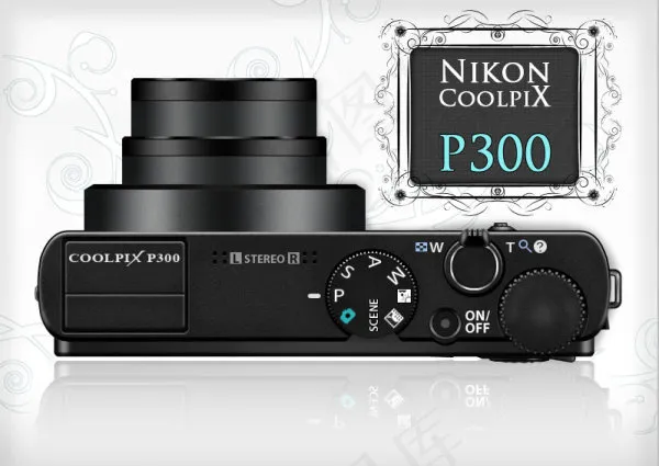 尼康CoolpiXpsd素材psd模版下载