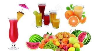 水果 水果汁图片