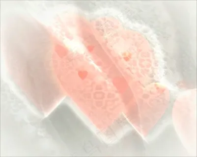 梦幻爱心素材下载