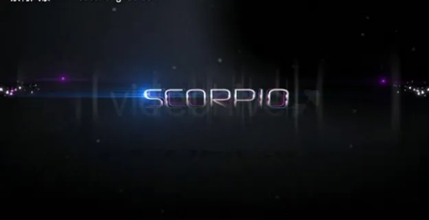 翻转的AE字幕模板片头