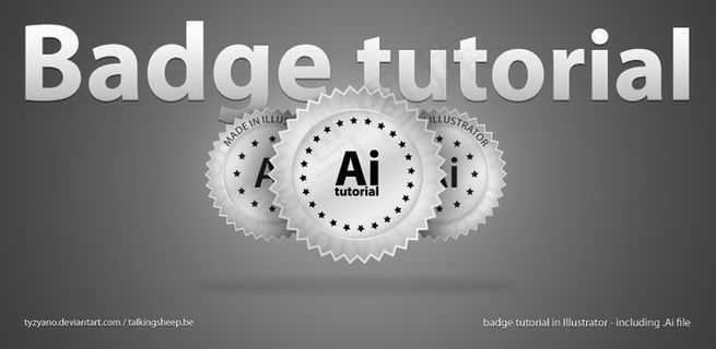 徽章在Illustrator