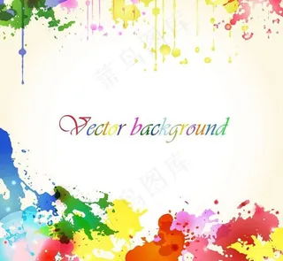 水墨水彩中国风背景图片